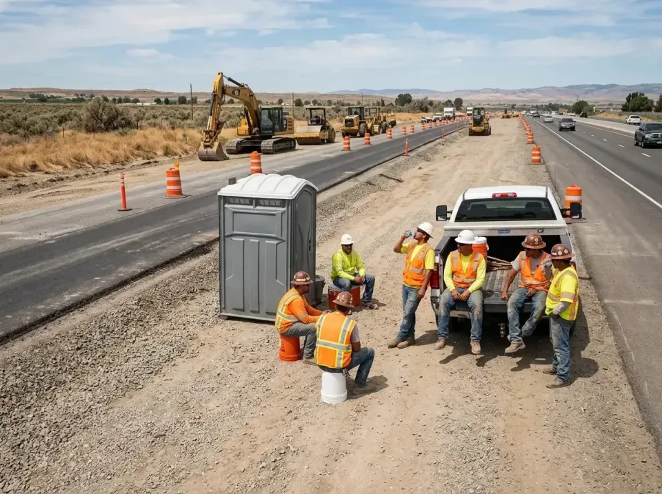 highway-road-construction-crew-007 — frequently asked questions, Porta Potty and Restroom Rentals in Oronoque, CT
